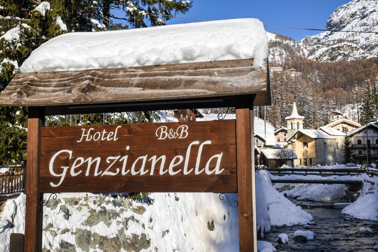 Hotel Genzianella Champoluc Bagian luar foto